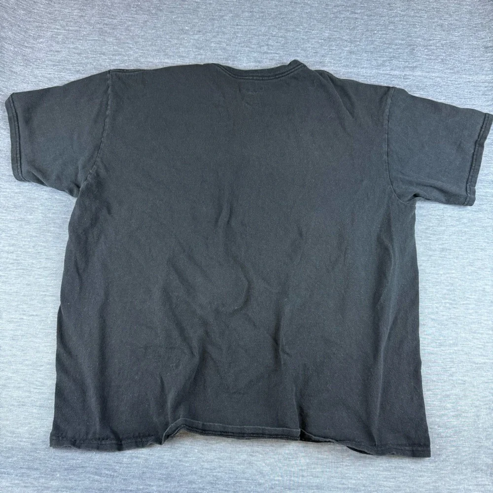 Champion‎ Men's Classic Graphic Printed T-Shirt Casual Streetwear Black Size XL - Picture 3 of 4